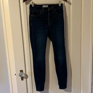 Madewell 9” High Rise Skinny 26